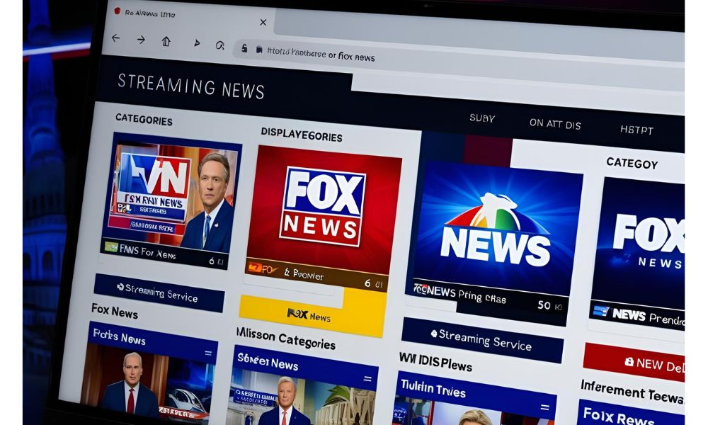 What streaming service does Fox news have